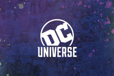The vibrant dc universe logo highlighted on a colorful background, capturing the essence of DC Comics.