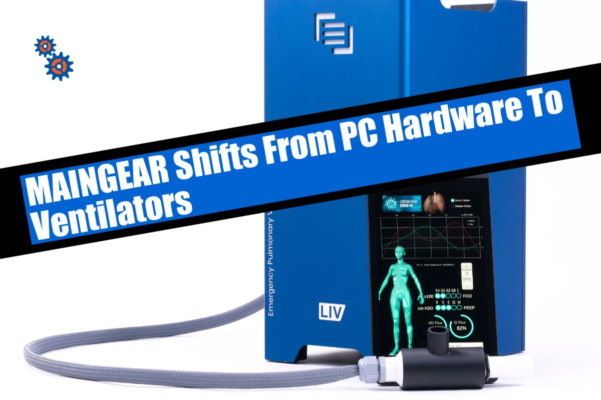 Mange shifts from pc hardware to ventilators.