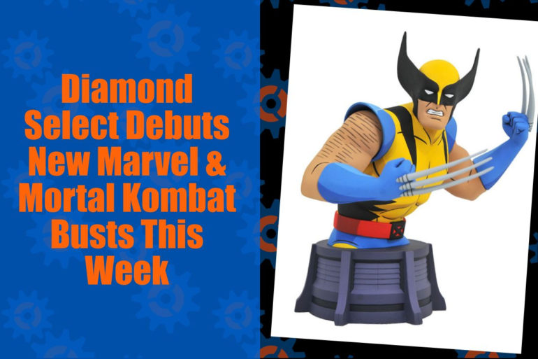 Diamond Select debuted new Mortal Kombat bust featuring Wolverine.
