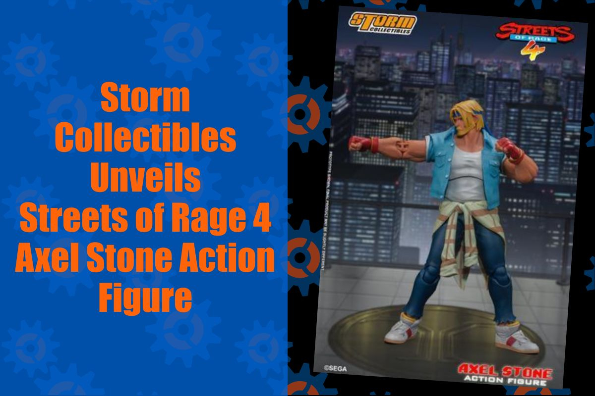 Storm Collectibles recently revealed their highly anticipated Streets of Rage 4 Axel Stone action figure.