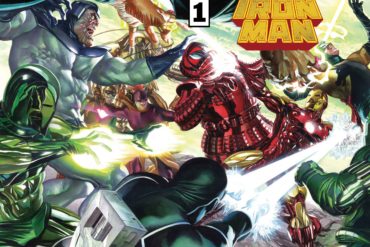 Marvel Comics' First Look at the cover of Iron Man 1.