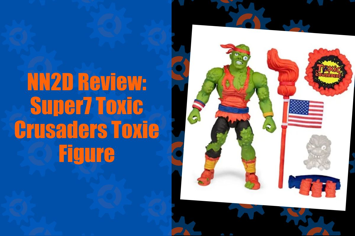 NN2D review of the Super7 Toxic Crusaders Toxie figure.