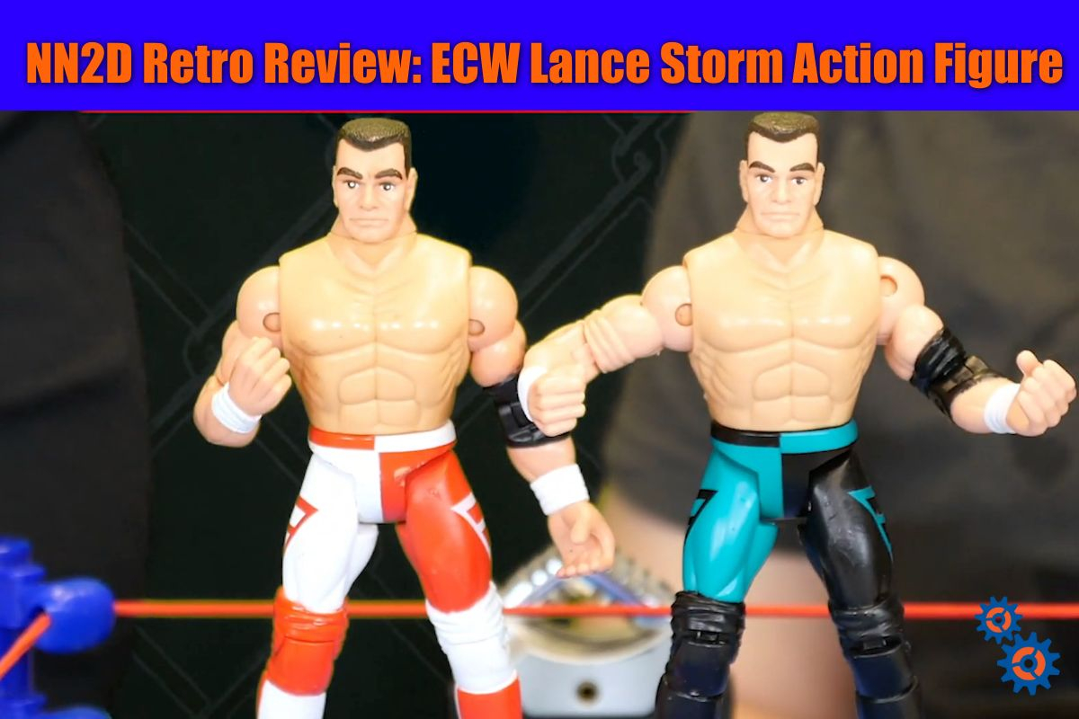 Wwe nwo retro review ECW Lance Storm figure.