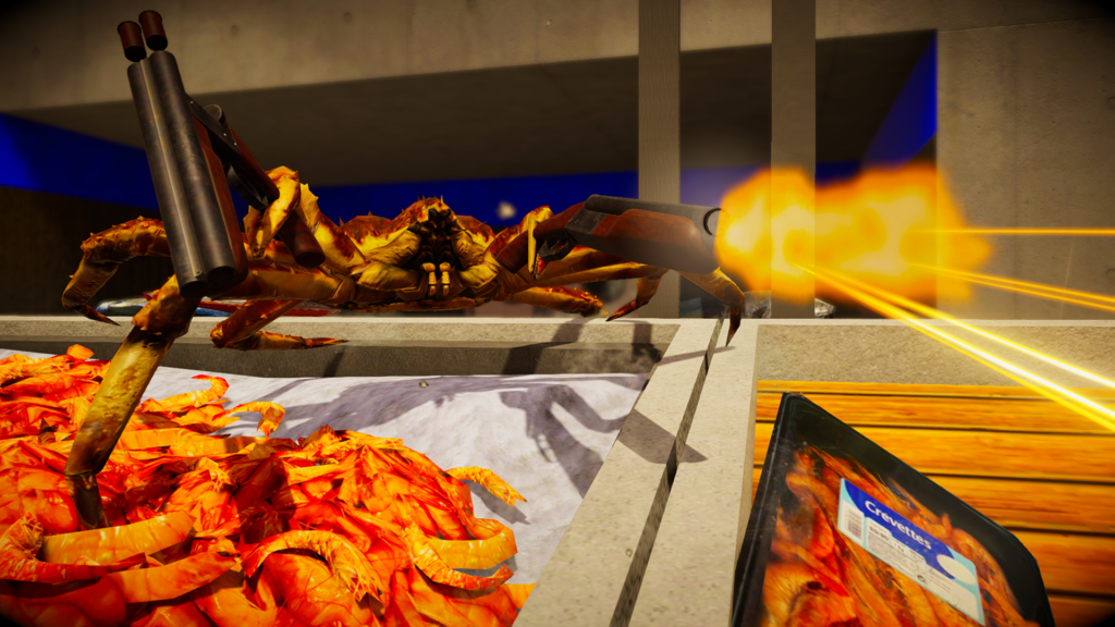 Fight Crab = Crab Fire!