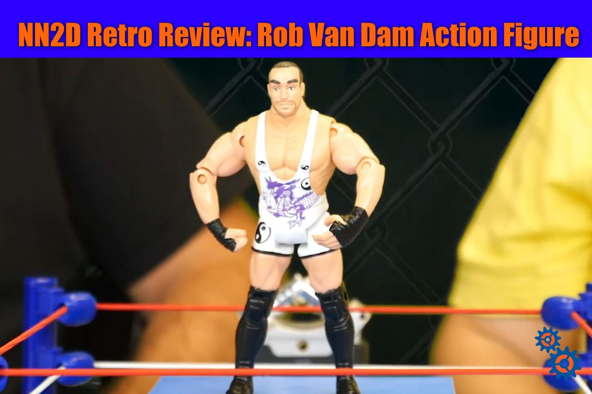 WWE NXT Retro Review of the ECW Rob Van Dam action figure.