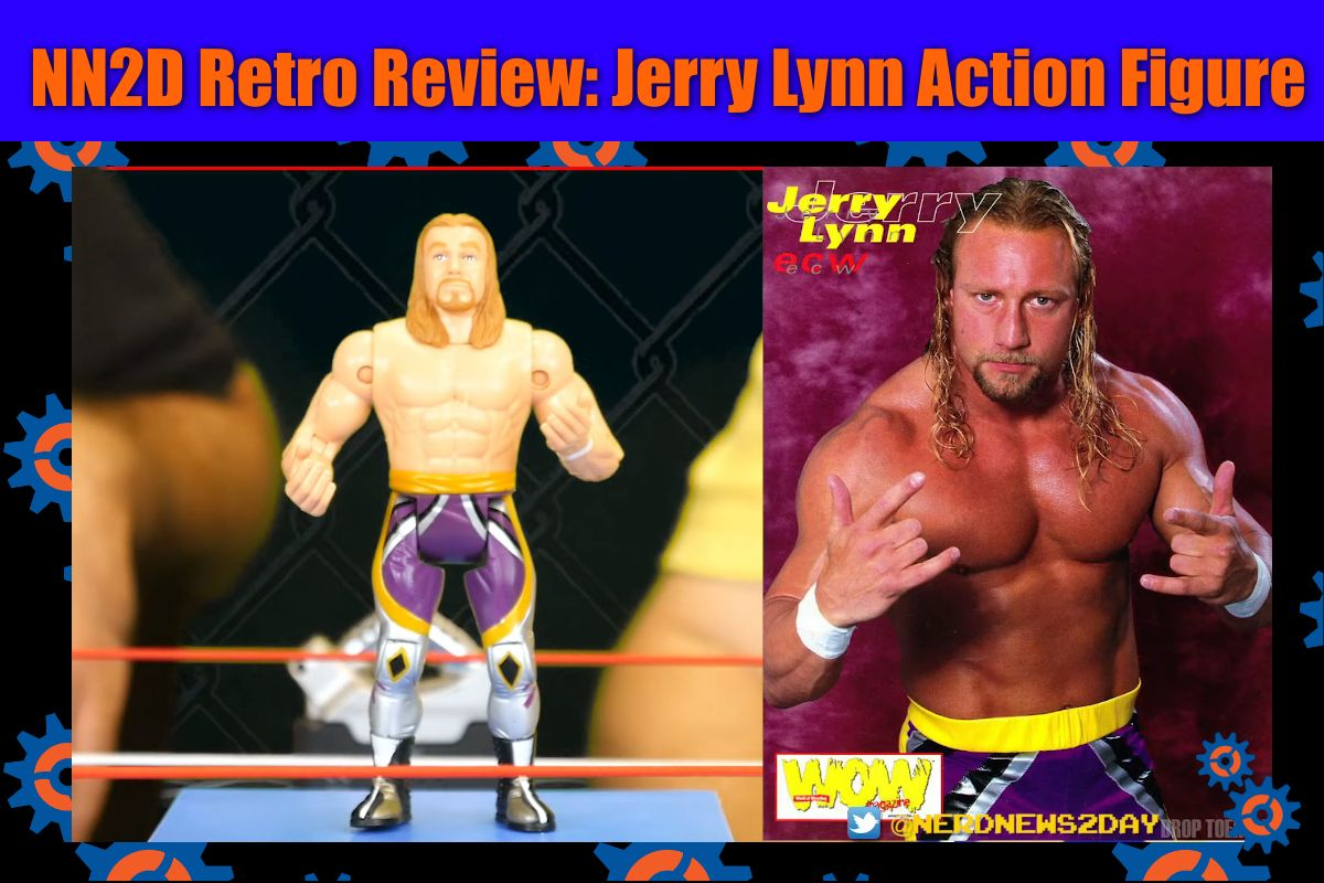 Retro review of the ECW Jerry Lynn action figure.