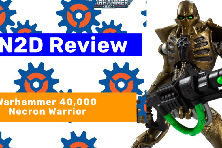 N2D Review: Warhammer 40K Necron Warrior by McFarlane Toys