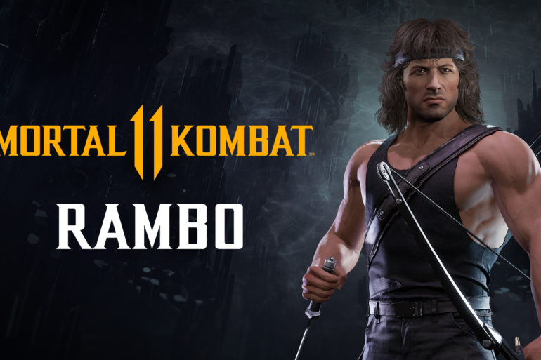 Mortal Kombat II features Rambo.