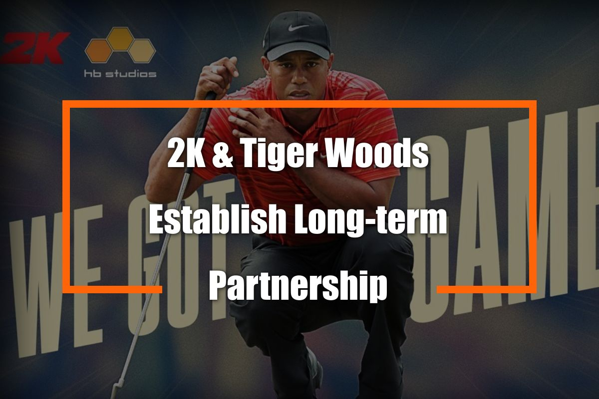2K and Tiger Woods announced a long-term partnership.