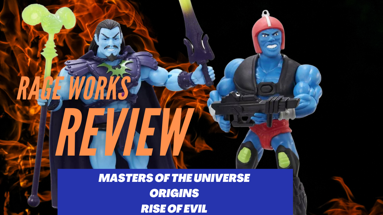 This review is primarily focused on the "Masters of the Universe Origins" and its gripping narrative of the "Rise of Evil.