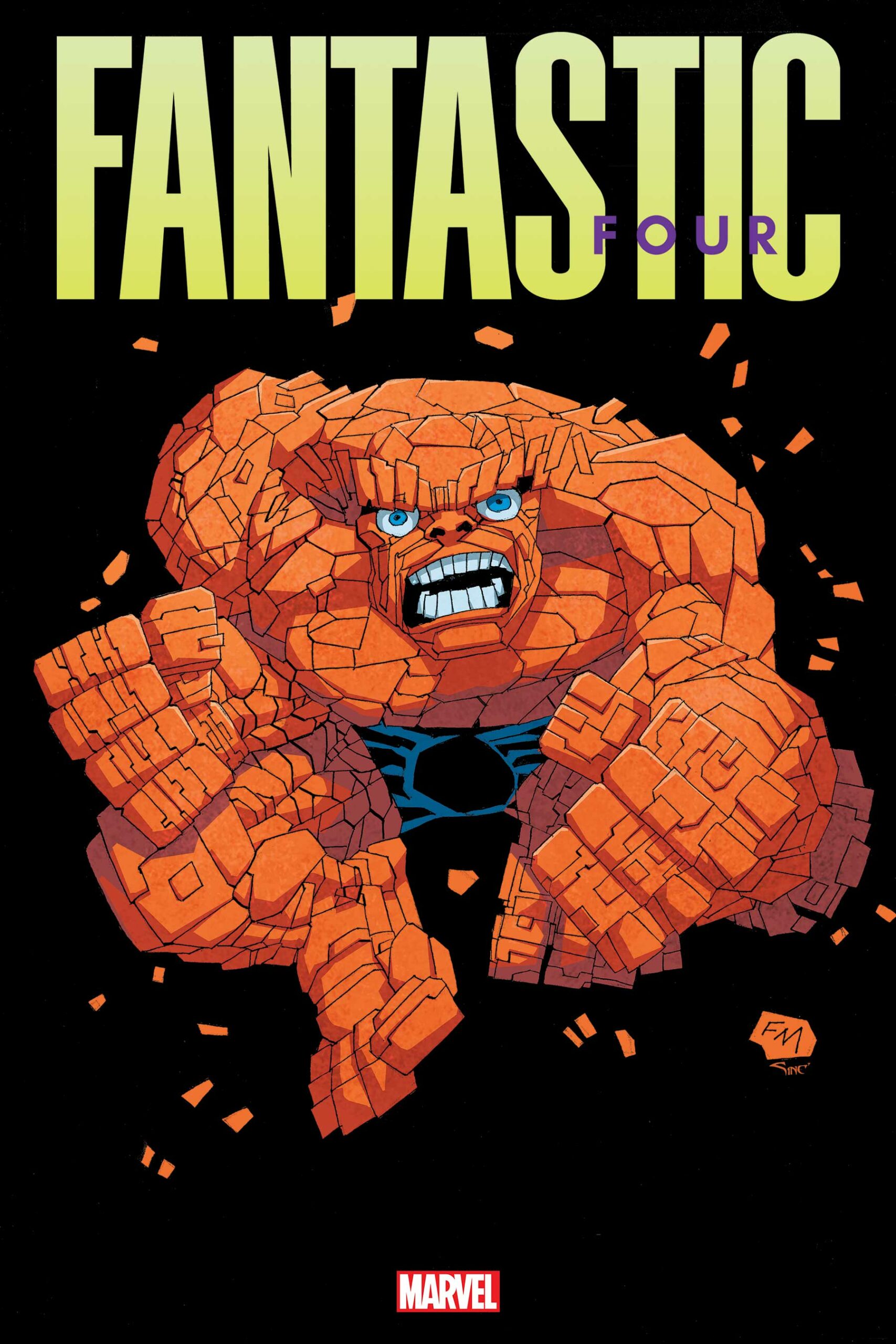 The variant cover of Fantastic Four #1.
