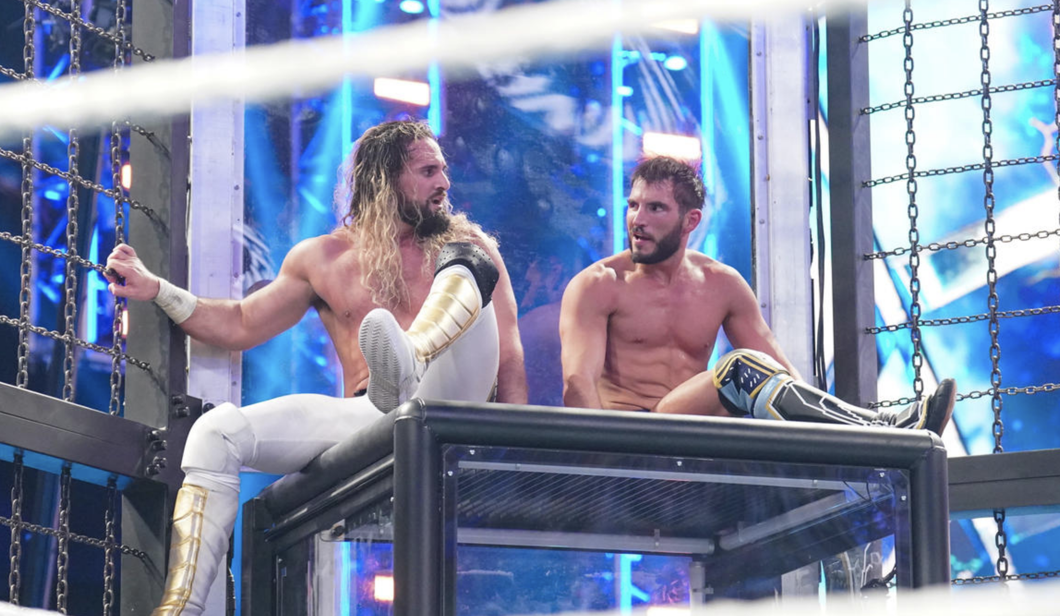 Gargano & Seth Rollins Elimination Chamber 2023